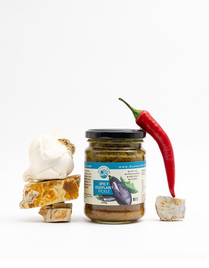 Spicy Eggplant Pickle by Due North Foods